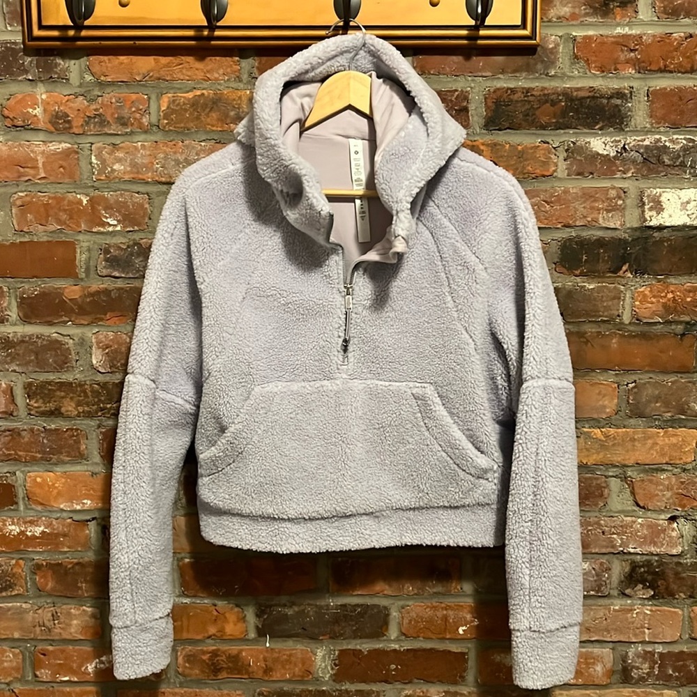 Lululemon Scuba Oversized Half-Zip Fleece Hoodie
